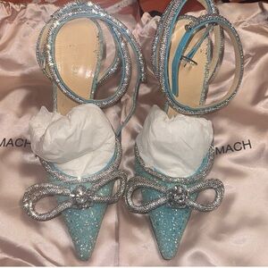 Mach and Mach glitter heels